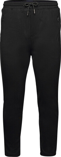 Denim Project Dp Ponte Elastic Pants Cropped   Black   L