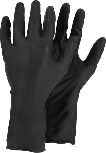 Tegera Chemforce engangshandske sort 50stk 84520 8 Tegera Chemforce engangshandske sort 50stk 84520 8