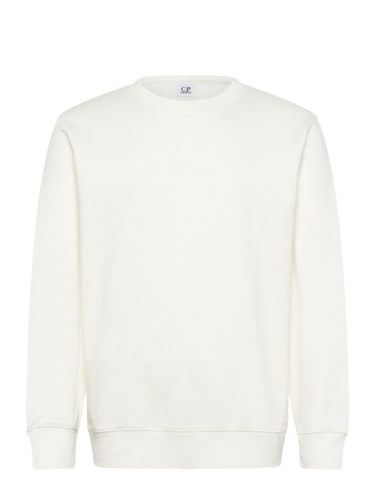 C.P. Company Crew Neck Sweatshirt White XXXL C.P. Company Crew Neck Sweatshirt White XXXL