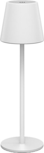 Goobay Trådlös LED-bordslampa vit med touch-kontroll 180 lm varmvit 3000 K steglöst dimbar Goobay Trådlös LED-bordslampa vit med touch-kontroll 180 lm varmvit 3000 K steglöst dimbar