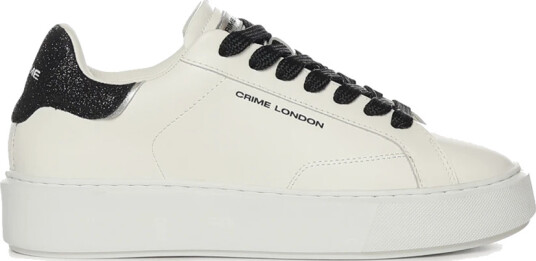 Crime London Dame Sko Hvit 38 EU,
