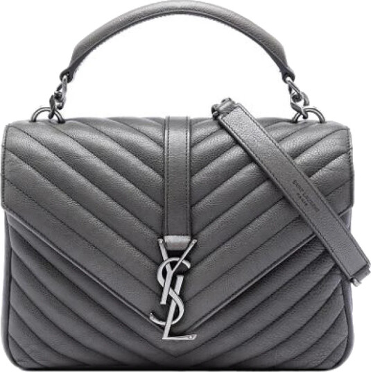 Yves Saint Laurent Vintage Dame Grå Yves Saint Laurent Vintage Dame Grå