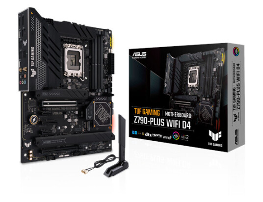 ASUS TUF GAMING Z790-PLUS WIFI D4 Hovedkort - Intel Z790 - Intel LGA1700 socket - DDR4 RAM - ATX ASUS TUF GAMING Z790-PLUS WIFI D4 Hovedkort - Intel Z790 - Intel LGA1700 socket - DDR4 RAM - ATX