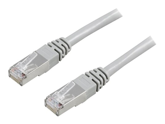 Deltaco Koblingskabel Rj-45 Hann Til Rj-45 Hann 25 M Ftp Cat 5E