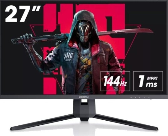 Koorui 27E1qa 27" 2560X1440px 2K 144Hz Skjerm Koorui 27E1qa 27" 2560X1440px 2K 144Hz Skjerm