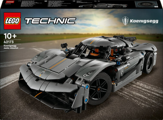 LEGO Technic Koenigsegg Jesko Absolut-hyperbil i grått 42173 LEGO Technic Koenigsegg Jesko Absolut-hyperbil i grått 42173