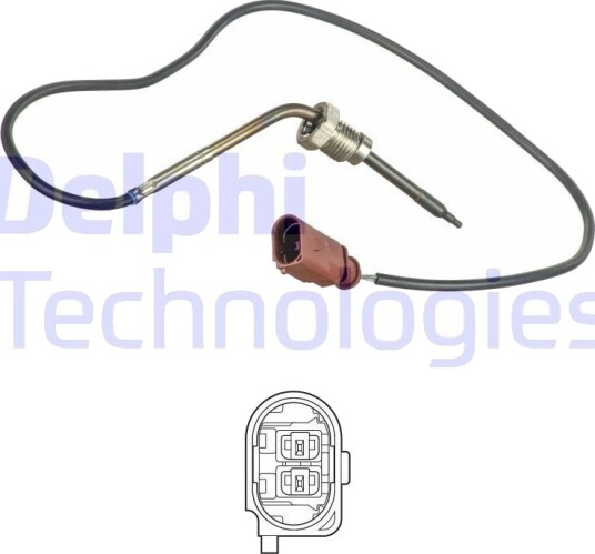 Sensor, eksostemperatur DELPHI TS30187 Sensor, eksostemperatur DELPHI TS30187