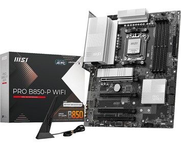 MSI PRO B850-P ATX Hovedkort med Wi-Fi 7 og DDR5 MSI PRO B850-P ATX Hovedkort med Wi-Fi 7 og DDR5