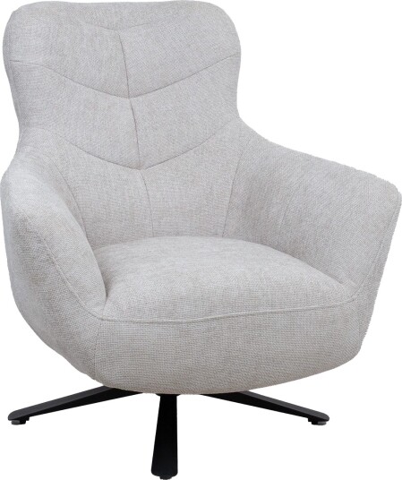 Lenestol HOME4YOU Helga 160x47,5xh64 cm furu lysegrå