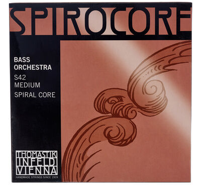 Thomastik Spirocore Saiten für Kontrabass 4/4 mittel