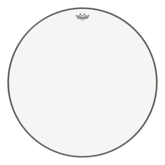 Remo Br-1328-00- Ambassador Clear Bass Drumhead, 28"