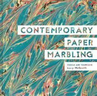 Contemporary Paper Marbling Av Lucy Mcgrath