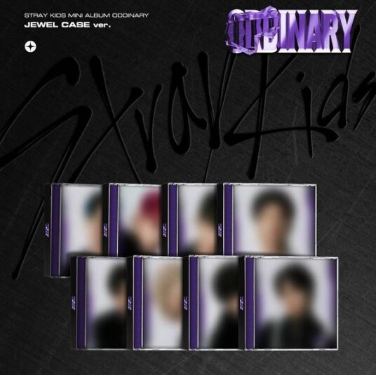 Stray Kids Oddinary Jewel Case CD Incl. 16pg Photobook, Photocard, Photo Badge + Sticker