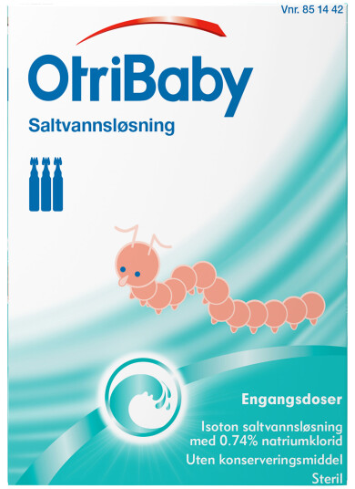 Otribaby Saltvannsløsning 18 x 5 ml Otribaby Saltvannsløsning 18 x 5 ml