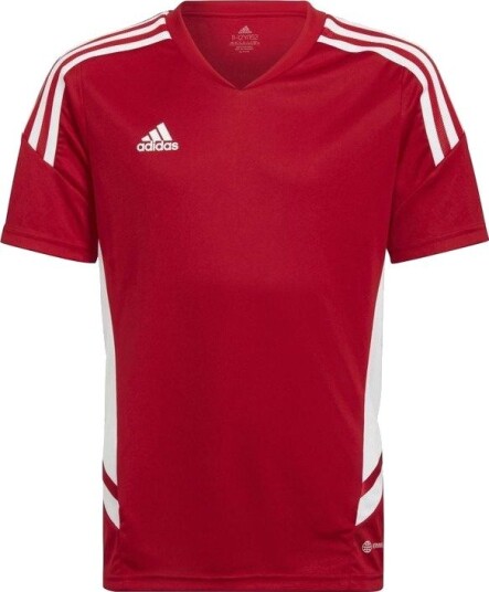 adidas Trenings T Skjorte Condivo 22 Rød/Hvit Barn størrelse 152 cm