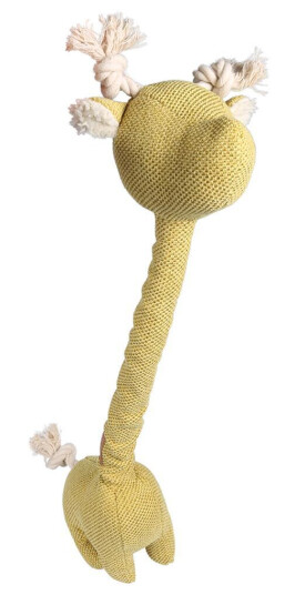 D&D D&D Sjiraff I Chenille Gul 52Cm D&D D&D Sjiraff I Chenille Gul 52Cm