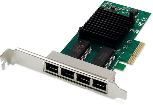 Digitus Dn-10114 4-port Gbe Rj45 Network Adapter