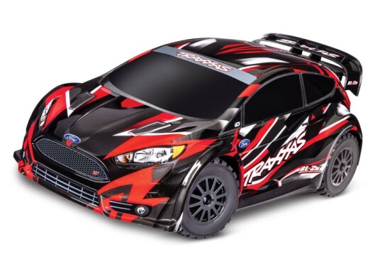 Traxxas 74154 Ford Fiesta ST Rally 1/10 4WD TQ Red BL-2S