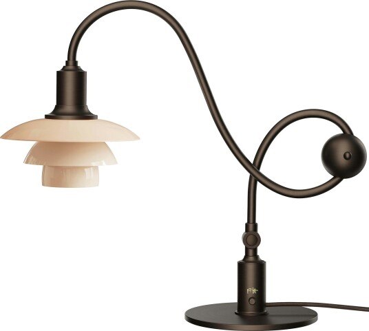 PH 1/1 Piano Bordlampe, Dusty Terracotta