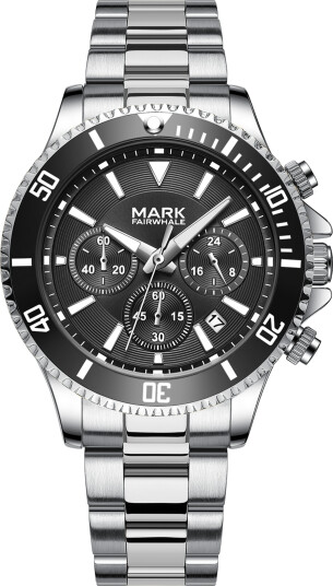 Mark Fairwhale Draco Silver Black Steel Mark Fairwhale Draco Silver Black Steel