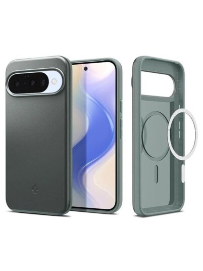 Spigen Thin Fit MagSafe Mobildeksel for Google Pixel 10 Pro - Salviegrønn