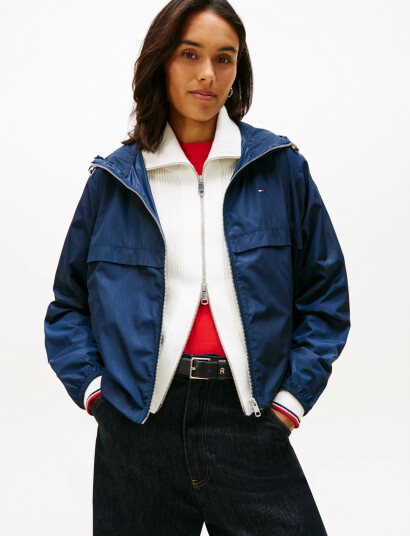 Tommy Hilfiger Nylon Flag Aop Windbreaker Navy L Tommy Hilfiger Nylon Flag Aop Windbreaker Navy L