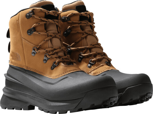 The North Face Men's Chilkat V Lace Waterproof 42 Utility Brown/Tnf Black