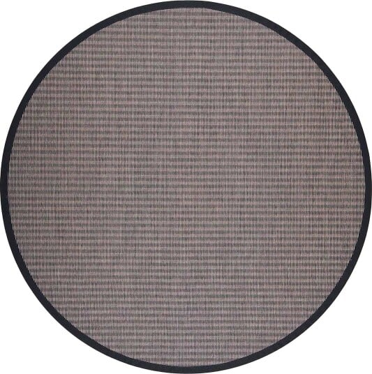 Kelo Matte Rund 160 cm Brun/Svart - Vm Carpet