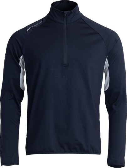 Abacus M Leven Midlayer Grå Golfgenser herre 373 Navy Lt.Grey Large