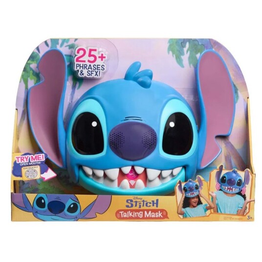 Disney Stitch Snakkende Maske med 25 Fraser for Utkledning Disney Stitch Snakkende Maske med 25 Fraser for Utkledning