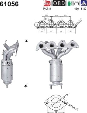 Katalysator AS 61056