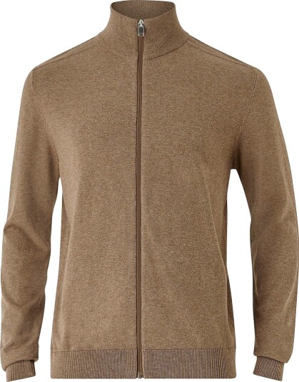 Selected Homme Cardigan shlBerg Full Zip Natur