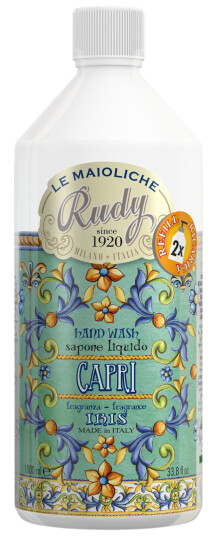 Rudy Iris of Capri Le Maioliche Hand Wash Refill 1000 ml Rudy Iris of Capri Le Maioliche Hand Wash Refill 1000 ml