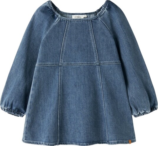 Lil" Atelier Kjole Denim NmfObello Dark Blue Denim Lil Atelier 5 år (110) Kjole Blå Lil" Atelier Kjole Denim NmfObello Dark Blue Denim Lil Atelier 5 år (110) Kjole Blå