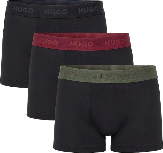 HUGO Trunk Triplet Pack CHARCOAL L