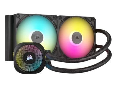 Corsair iCUE LINK Titan 280 RX RGB AIO Kjøler sort Corsair iCUE LINK Titan 280 RX RGB AIO Kjøler sort