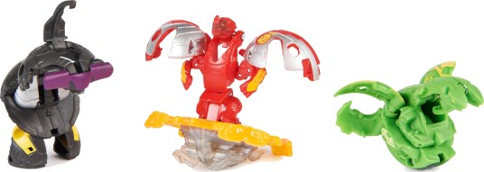 Bakugan Startpakke Med 3 Bakugan Inkl Special Attack Dragonoid Figurer 3+ År