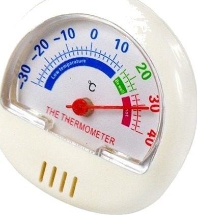 2 Pk Frysetermometer / Kjøleskaptermometer