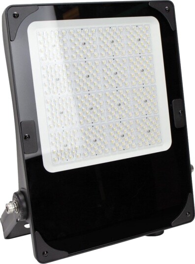Spectrum 200W LED lyskaster IP66 IK08 sort nøytral hvit Kulør : Nøytral