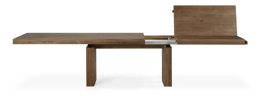Ethnicraft Double Spisebord 100x200 300 cm Teak Ethnicraft Double Spisebord 100x200 300 cm Teak