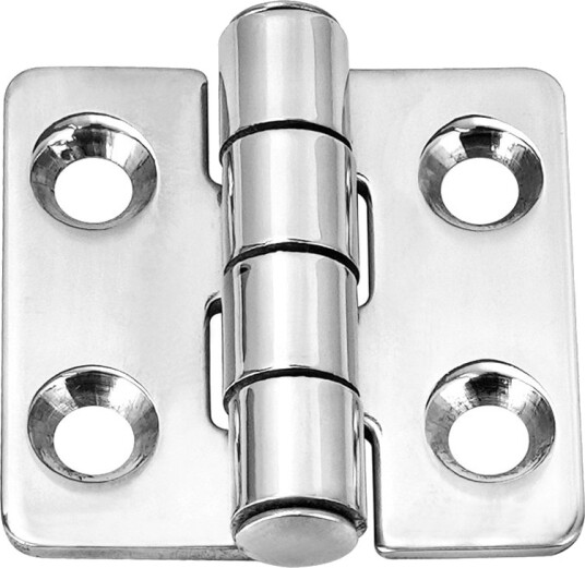 1852 Hengsel dempet Rustfritt 38x39mm