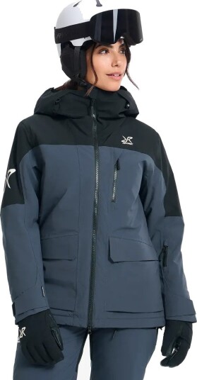 RevolutionRace AccXel Insulated 2L Ski Jacket Dame India Ink/Black Størrelse:4XL   Skalljakke Turjakke & Vindjakke