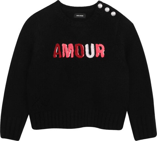 Zadig & Voltaire Kids Pullover Black 152