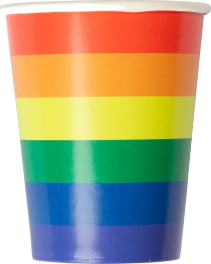 Vuxen Pride Papirkopper 8-pakning Vuxen Pride Papirkopper 8-pakning