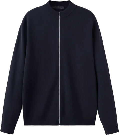 Mango Cardigan Luxusc Navy S