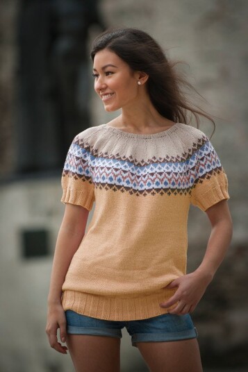 Viking Garn 1706 7 Suna Topp Maisgul