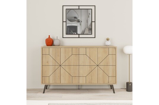 Desgrar Konsollbord 123x62,4 cm Brun