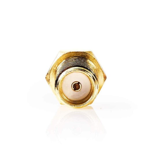 Nedis SMA Adapter Hun TS9 Gull Belagt 50 Ohm Rett Kobber 2 Stk. Konvolutt