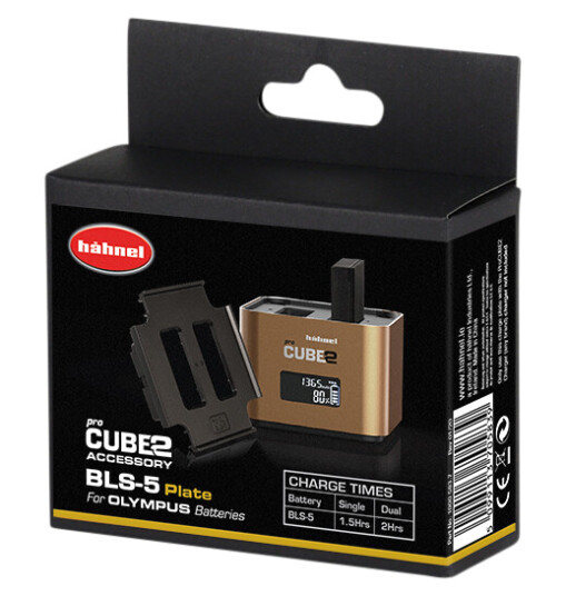 Hähnel ProCUBE 2 Erstatningsplate Plate for Olympus BLS-5 Battery