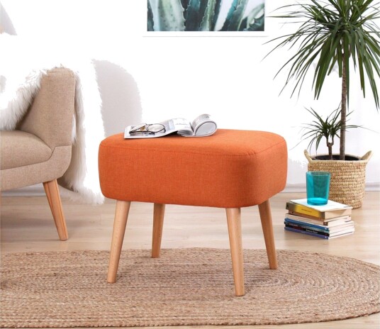 Demopolis Sittepuff 50 cm Oransje